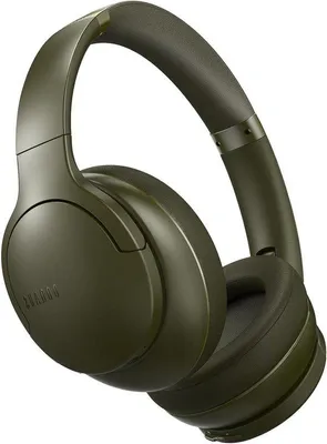 Obrázek produktu pro Bluetooth sluchátka s 90hodinovou výdrží, přes uši, 3 režimy ekvalizéru, Hi-Fi stereo, zelená