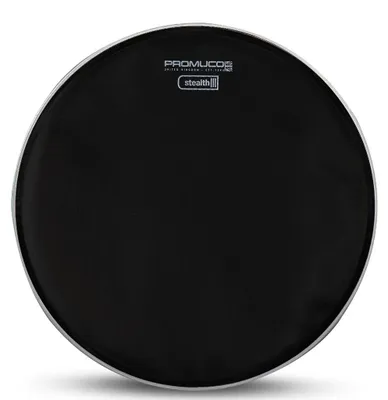 Produktbild von Promuco Stealth Schlagzeugfell Schwarzes Mesh 20"