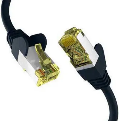 Image de EFB CAT6a SCHWARZ 30m Patchkabel S/FTP PIMF