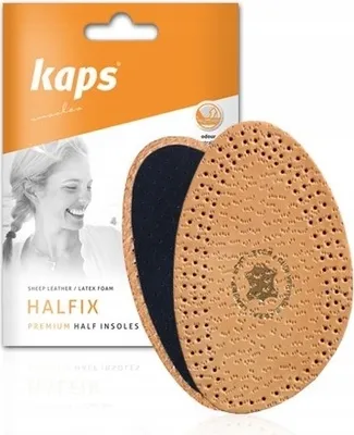 Produktbild von Bequeme Halbschuheinlagen aus Leder - Kaps Halfix Schuheinlagen  GRÖßE 37/38 EUR