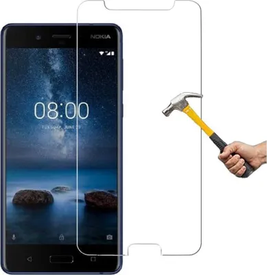 Produktbild von ino Schutzglas  kompatibel mit Nokia 5  Panzerglas Displayschutzglas   Schutz  Verbundglas Schutz  9H Härte Displayglas