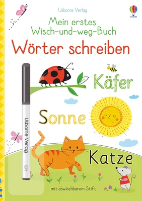 Obrázek produktu pro Mein erstes Wisch-und-weg-Buch: Wörter schreiben