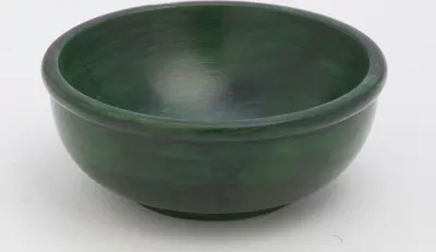 Produktbild von Räucherschale, Weihrauchschale aus Specksten in grün Ø 10,5 cm für Räucherkohle