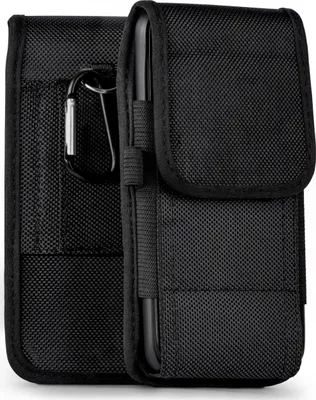 Produktbild von moex® Agility Case kompatibel mit Motorola Moto E4 Plus - Handy Gürteltasche, Schwarz