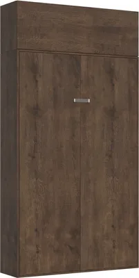Produktbild von ITAMOBY - Schrankbett Kentaro 120 vertikal mit Vasistas-Wandschrank Nussbaum