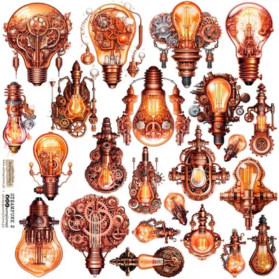 Obrázok produktu pre Naklejki - ScrapLove - Steampunk 2