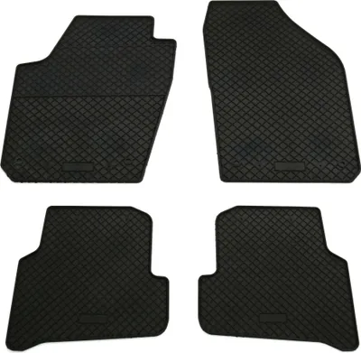 Image de Jeu de tapis de sol en caoutchouc Rigum pour Skoda Fabia 3, année 2014-