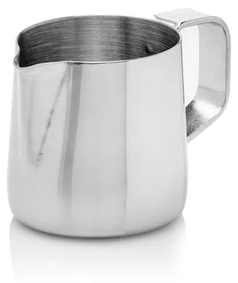 Produktbild von Milchkännchen 90 ml Edelstahl, Latte Art geeignet, tropffreies Ausgießen