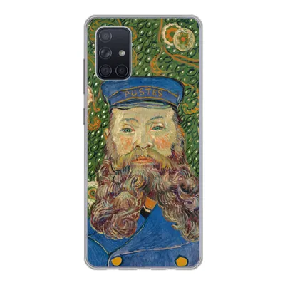 Produktbild von MuchoWow® Handyhülle Schutzhülle Hülle für Samsung Galaxy A51 Porträt des Postboten Joseph Roulin - Vincent van Gogh Silikon Softcase Handy Hülle - Schutzabdeckung