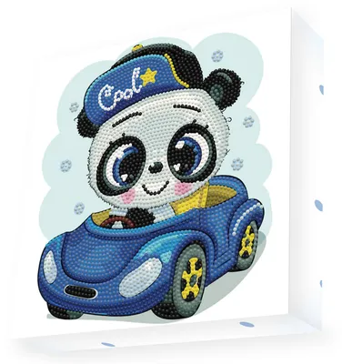 Produktbild von DOTZ® BOX Original Diamond Painting Cool Car 22 x 22 cm ab 8 Jahren