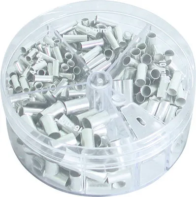 Produktbild von Haupa 270221 Aderendhülsenbox Sortiment 0,5-2,5 mm² blank 500 Stück