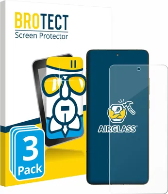 Produktbild von 3x BROTECT Schutzglas für Motorola Edge 70 Schutzfolie Panzer Folie Glas Display Schutz klar
