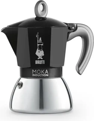 Italienische Kaffeemaschine Bialetti - Moka -Induktion - 6 Tassen