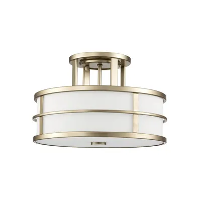 Zdjęcie produktu dla Lampa sufitowa Fusion złota 3xE27x40W metal wym:29x34x34cm IP20 Feiss