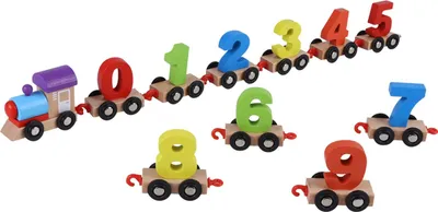 Produktbild von Kinderspielzeugeisenbahn, Zugspielzeug für Kinder, Weihnachtsgeschenke zum Spielen und Lernen, Babyunterricht