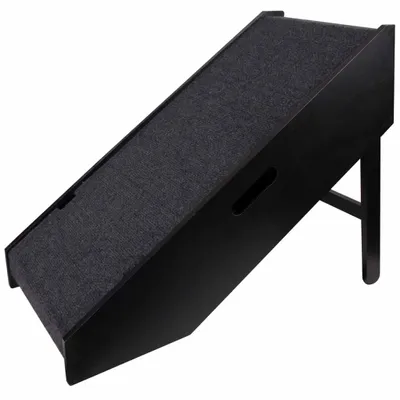Produktbild von FLAMINGO Haustierrampe und -treppe Schwarz 62x36x51 cm 515222