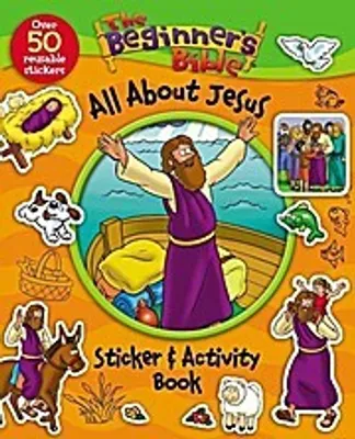 Zdjęcie produktu dla The Beginner's Bible All About Jesus Sticker and Activity Book