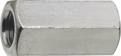 Produktbild von Langmutter (Verbindungsmutter) ø M6 x 25 mm Sechskantmutter DIN6334 verzinkt
