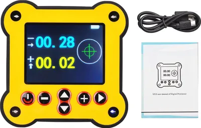 Obrázek produktu pro Dvouosý digitální úhloměr Inklinometr Magnetický 0,02 Přesnost Úhel Finder Level Box s výstupním řídicím rozhraním Elektrický nivelační přístroj pro dřevoobráběcí stroje Stavebnictví