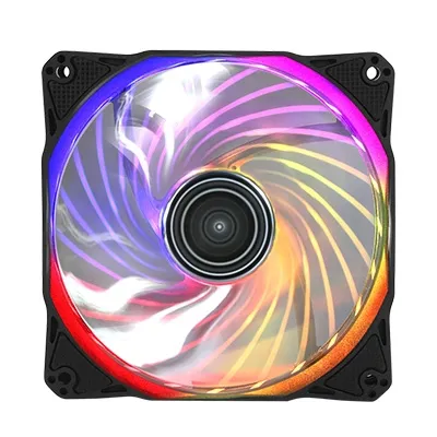 Obrázok produktu pre Antec Rainbow 120 RGB, Ventilátor, 12 cm, 1200 ot/min, Čierna, Priehľadná