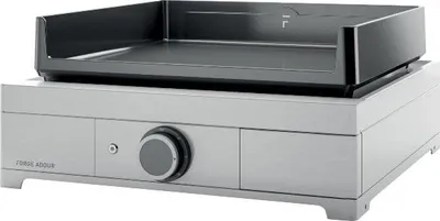 Produktbild von Forge Adour Modern E45 I, Edelstahl, Freistehend, 1 Zone(n), Eisenguss, Emailliert, Drehregler