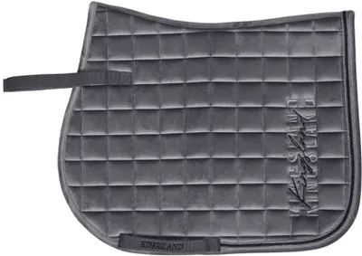 Obrázek produktu pro Kingsland KLoriana Velvet Saddle Pad Grey Sleet Summer 2022, velikost:drezurní