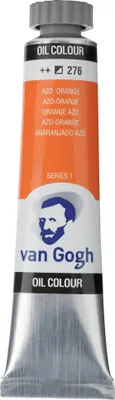 Image de Peinture à l'huile Van Gogh en tube 20 ml, azoïque orange 276