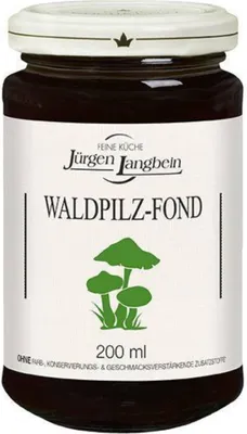Immagine prodotto di Jürgen Langbein Brodo di funghi selvatici, 200ml