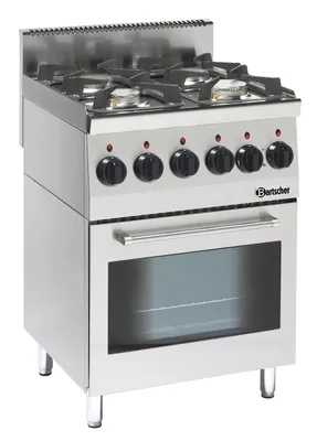 Produktbild von Bartscher Gasherd 600, B600, 4FL, EBO