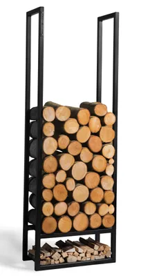 Immagine prodotto di Rastrelliera per legna da ardere Atos in acciaio grezzo 40 x 120 cm