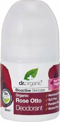 Productafbeelding van Dr. Organic Rozen Deodorant, 50 ml