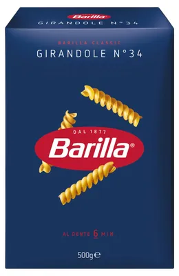 Image de Barilla Girandole n° 34 pâtes courtes à la semoule de blé dur 500g
