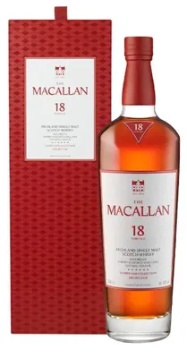 Produktbild von Macallan 18 Years Sherry Oak Single Malt Scotch Whisky 43% Vol. 0.7L