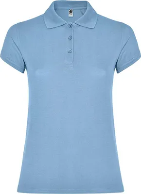 Immagine prodotto di Roly PO6634 | Polo donna Star Woman, Piqué - Colore: Sky Blue 10 - Taglia: M
