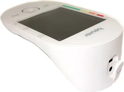 Zdjęcie produktu dla Ciśnieniomierz naramienny Beurer BM 55 z opatentowanym wskaźnikiem spoczynkowym zapewniającym dokładne wyniki pomiarów, z interfejsem USB, wskaźnikiem ryzyka, wykrywaniem arytmii, dla obwodów ramienia od 22-42 cm