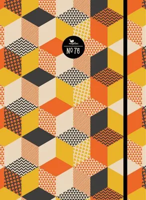 Obrázek produktu pro Notizbuch č. 76 - Oranžové kostky