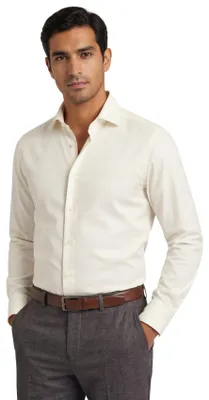 Produktbild von Olymp Luxor Modern-Fit Business-Hemd weiß Baumwolle