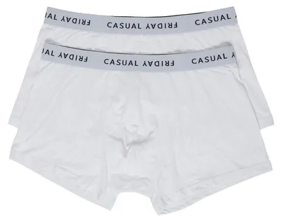 Obrázek produktu pro CASUAL FRIDAY 2-pack boxerky trunks set elastické základní spodní prádlo kalhoty velikost: XS