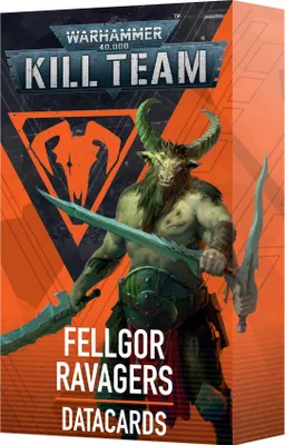 Immagine prodotto di Warhammer 40,000 Kill Team Datacards Fellgor Ravagers ENG