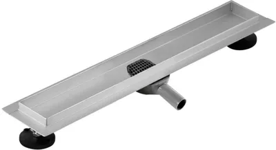 Image de Bac plat sans grille 70 cm pivotant chrome (1040070)