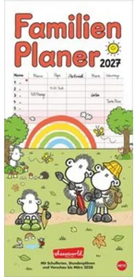 Produktbild von sheepworld Familienplaner 2027