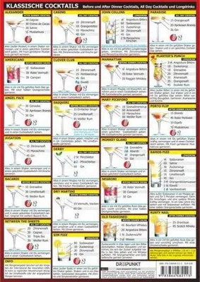 Produktbild von Tafel-Set Klassische Cocktails