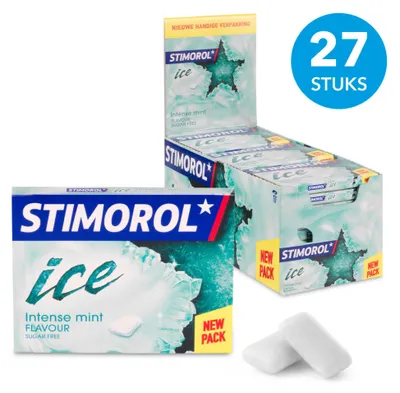 Produktbild von Stimorol Eis intensive Minze (27x 17gr)