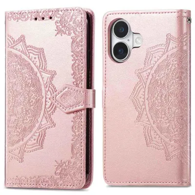 Obrázok produktu pre imoshion Mandala skladacie puzdro iPhone 17 – ružové zlato
