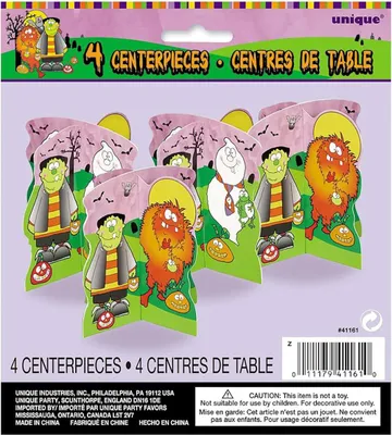 Produktbild von Tischaufsteller kl. Monster 3D 4St.
