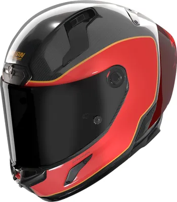Immagine prodotto di Nolan X-804 RS Ultra Carbon Asso Di Picche Integralhelm Carbon / Rot / Gold L