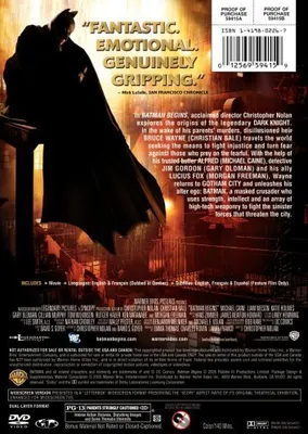 Produktbild von Batman Begins [DVD] [2005] [Region 1] [U - Warner Home Video