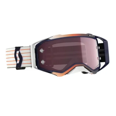 Produktbild von Scott Motocross Brille Prospect Amplifier Rose Works, Blau Weiß