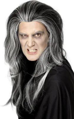 Produktbild von Vampirfürst Perücke - Kostüm Perücke für Halloween