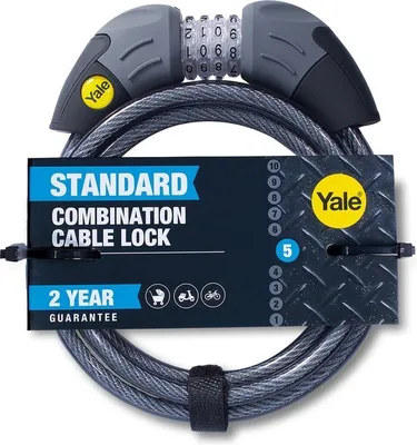 Immagine prodotto di Lucchetto Yale cavo di sicurezza standard 1 8m sicurezza
